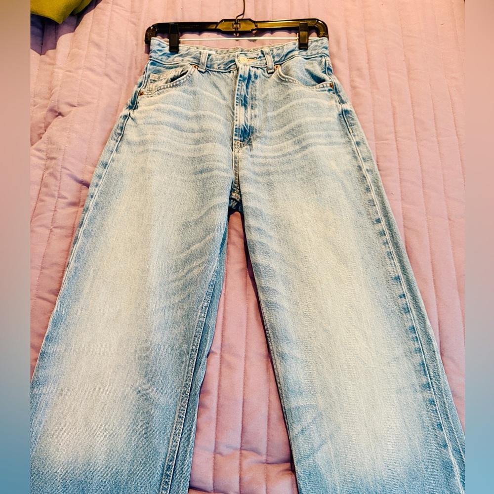 Zara Wise Leg  High  hise . Size 38
